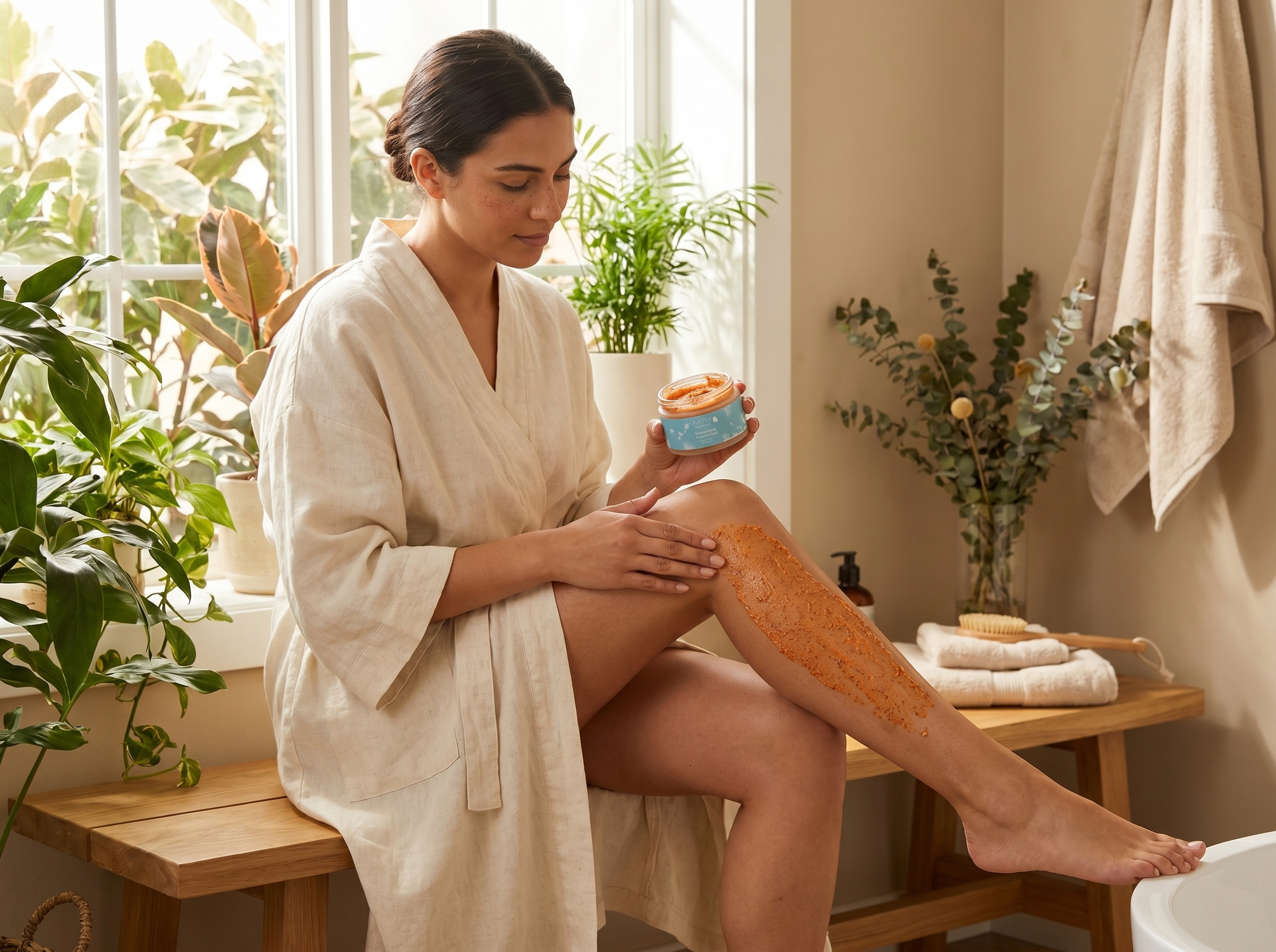 How to Use a Face & Body Scrub Correctly