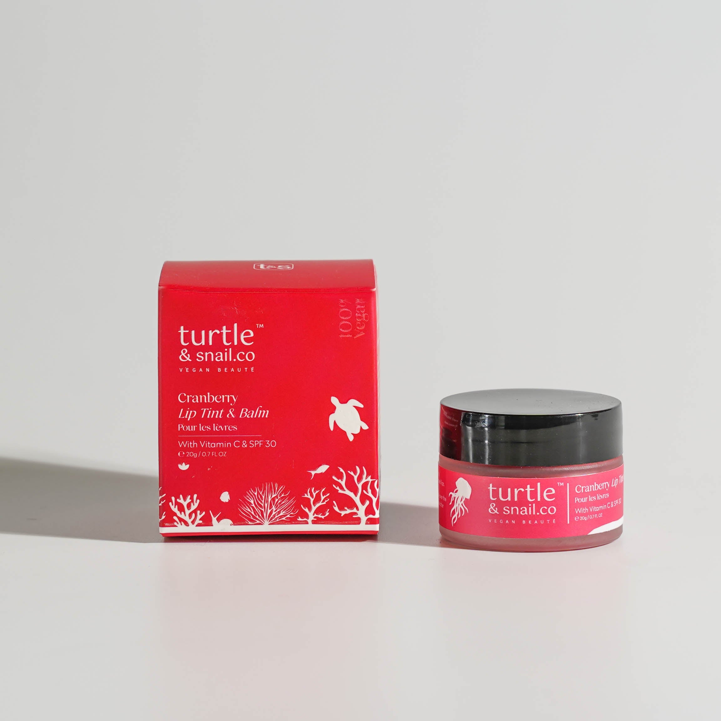 Cranberry Lip Tint & Balm with SPF30