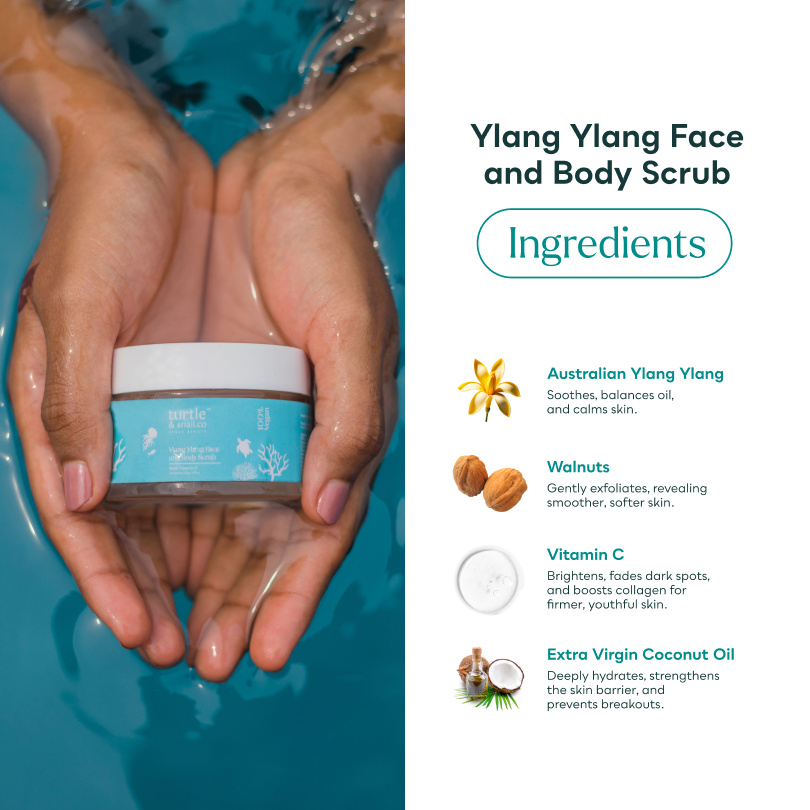 Exfoliate & Soothe Duo: Scrub + Rosemary Body Lotion